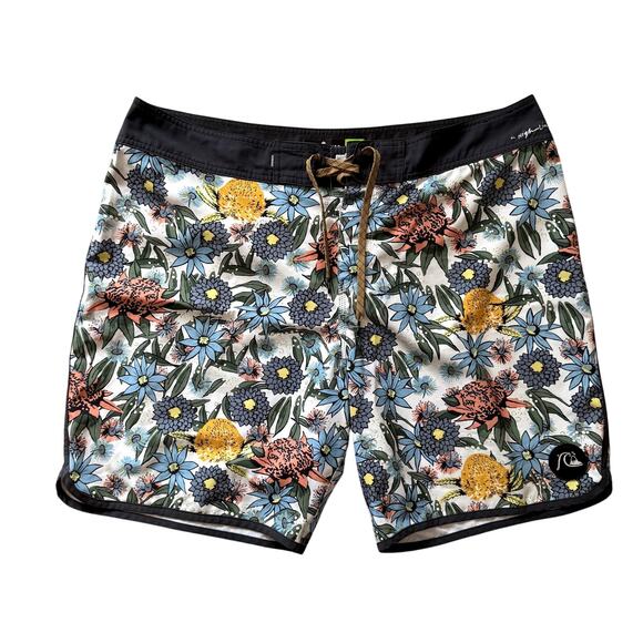 Quicksilver Swim Trunks Bathing Suit Men's Size 38 - Picture 1 of 5